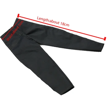 1/6 Skala Regn Klud Uniformer Tynd Stribet Tøj Tilbehør Sort Net Pants Bukser Til 12 tommer Mandlige Action Figurer Krop