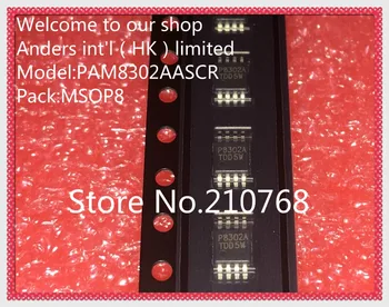 10stk/masse PAM8302AASCR PAM8302AASC PAM8302 P8302A MSOP8