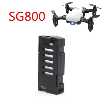 1PC SG800 Li-po Batteri 3,7 V 500mAh Reservedele Til SG800 RC Drone Batteri