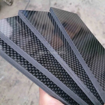 1piece 3K Carbon fiber board for DIY-kniv håndtag materiale Twill producere materiale