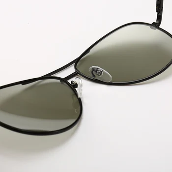 2018 Mænd Nyt Kørekort Fotokromisk Solbriller Mænd Polariseret Kamæleon Misfarvning Sol briller til mænd fiskeri solbriller UV400