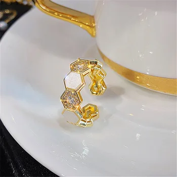 2021 koreanske Nye Udsøgt Simple Geometriske Ring Mode Temperament Alsidig Åben Ring Elegant Kvinders Smykker