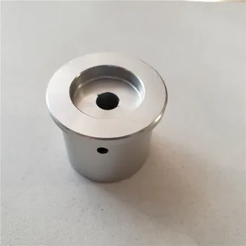 2stk aluminium knop potentiometer knap Fremhæve 30*25*6 mm knop sølv potentiometer cap Volumen knap skifte cap-Dekoder Medicinsk