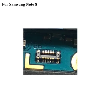 2stk Samsung Note 8 Fingeraftryk Finger sensor tastatur hjem return-knap FPC stik Note8 N9500 logik på Flex Kabel