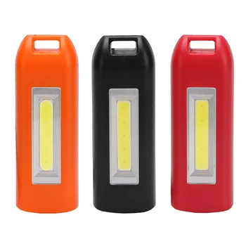 3 mode-LED lys nøglering genopladelige mini nødsituation lys Telt pære bærbare lommelygte-JA55
