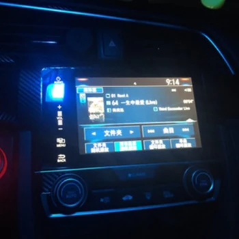 7 tommer Bil GPS Navigation Hærdet Glas Skærm Protektor Til Honda Civic 10 EX-T EX-L Touring 2016 2017 2018 Bil Styling
