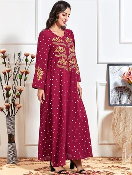 Abaya Dubai Tyrkiet Hijab Muslimske Mode Kjole Islam Tøj Abayas For Kvinder Robe Sofa De Moda Musulmana Vestidos Plus Størrelse