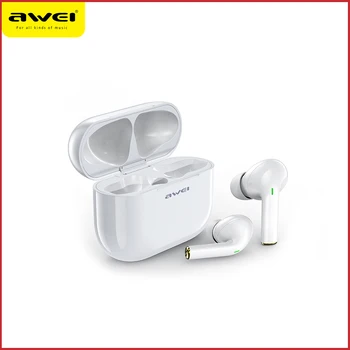 AWEI T29 Sandt TWS Trådløse Bluetooth Øretelefoner 5.0 Med Mic-Touch Kontrol Vandtæt IPX4 Stereo Lyd Til Alle former for Telefoner