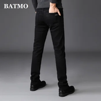 Batmo 2020 nye ankomst høj kvalitet casual Lige elastiske jeans til mænd,mænds slanke bukser ,tynde jeans mænd plus-size 28-40 S202