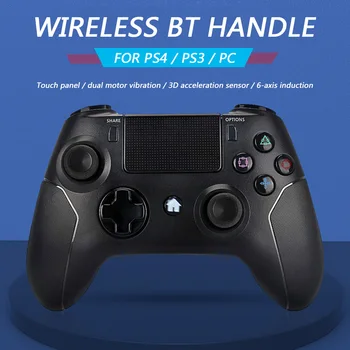 Bluetooth-Gamepad Controller Genopladelige Trådløse Vibrationer Joysticket for Sony Playstation 4 PS4 Bluetooth-Gamepad Controller