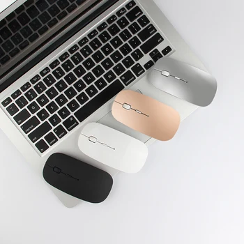 Bluetooth Mus til Macbook Air Pro,for Win10/Mac Bærbar Computer Trådløse Mus Genopladelige Slå Lydløs Optical Gaming Mouse