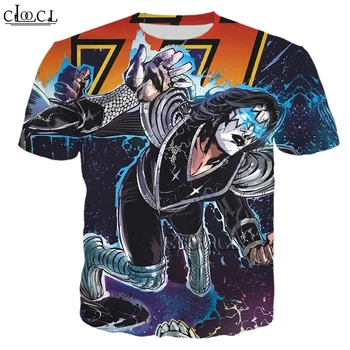 CLOOCL Rock Metal Kys Band 3D-Print T-Shirt til Mænd, Kvinder Mode Korte Ærmer Harajuku Streetwear og Hiphop-Tshirt Top Drop Shipping