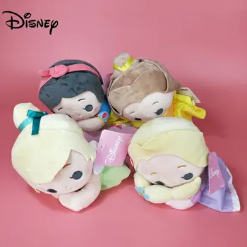 Dukker til Piger Disney Princess Plys Legetøj Mini Snow White Bella Prinsesse Bløde Fyld Plys Legetøj Dukker Gaver Til Børn Børn