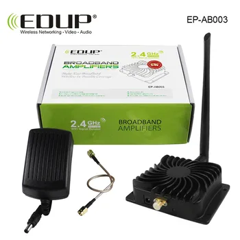 EDUP EP-AB003 8000mW 39dBm 2,4 Ghz Wifi Trådløst Bredbånd Forstærker Router Power Range IEEE 802.11 b/g/n WiFi Signal Booster