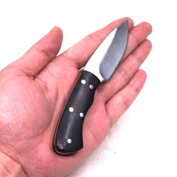 Faste Blade Jagt Kniv Pocket Survival Taktiske Kniv Træ Håndtag Camping Udendørs Lille Straight Knive EDC Multi-Værktøjer