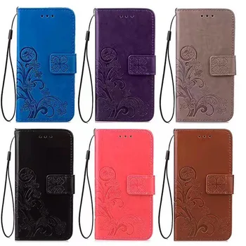 Flip Blomst Telefon-etui til LG G8X G8 G8 ' s G4 G6 G2 G3 Slå Venligst Stylus Mini G5 Magna G4C G4S ThinQ G7 Fundas Wallet Cover