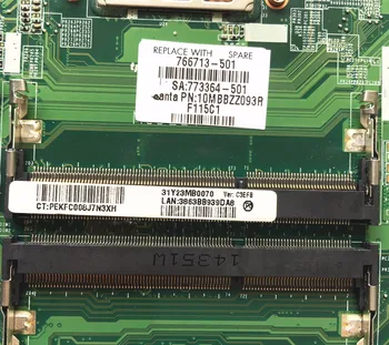 For HP 15-P-Serie Laptop Bundkort DAY23AMB6F0 DAY23AMB6C0 766713-501 766713-001 A8-5545M Processor Ikke er Repareret