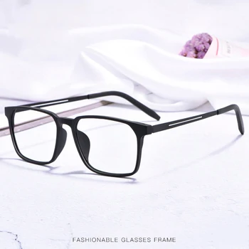 Gmei Optiske Briller Ramme For Mænd Og Kvinder 8878 Titanium Fleksible Ben Med TR90 Plastic Foran Rim Eyewear Briller Ramme