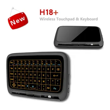 H18+H18 Plus 2.4 GHz Mini Wireless Keyboard Fuld Touchpad Backlight Funktion, Aircondition, Mus, Tastaturer Med Baggrundsbelyst For Android-C26