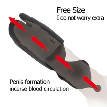 IKOKY Mandlige Penis Vibrator Sex Legetøj til Mænd Penis Træner Mandlige Masturbator Forsinkelser Udholdenhed Træner Glans Stimulere Massageapparat