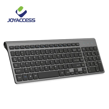 JOYACCESS spansk/italiensk/tysk/fransk/russisk Tastatur Trådløst med Mms Nøgler Ergonomisk tastatur til Bærbar computer Bærbar PC