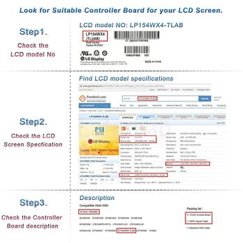 Latumab Controller Board for LTN141W1-L01 / LTN141W1-L04 / LTN141W1 LVDS 14.1