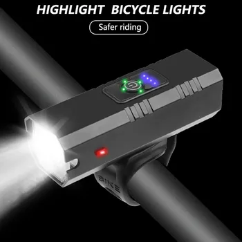 LED Cykel Lys USB-Genopladelige 800LM 3 Mode Vandtæt Cykling Foran Lampen Forlygte Mountainbike-MTB Sikkerhed LED Lommelygte