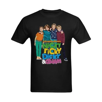 Mænd ' s Nicky Ricky Dicky Dawn Kunst, Design, Mode Cottont-Shirt med O-Hals Fashion Afslappet Høj Kvalitet Print T-Shirt