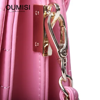 Nye 2017 Mode Skulder Tasker Kvinders Messenger Kæde Crossbody Tasker Snake Læder Brand Designer Crossbody Flap Bag J8118C
