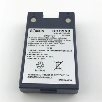 Nye SOKKIA batteri BDC25B BDC-25 BDC25A Ni-MH Batteri Til SOKKIA topcon magt totalstationer landmåling batterier