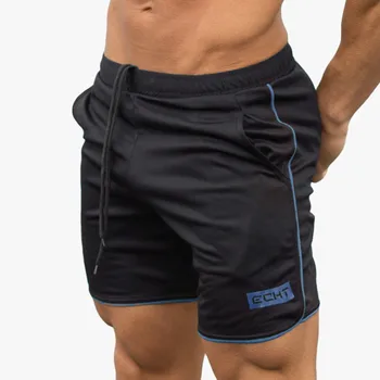 Nye sommer mænds 2019 slank shorts kalv længde fitness-bodybuilding mænds afslappet trænings-og åndbar mesh shorts stranden sweatpants