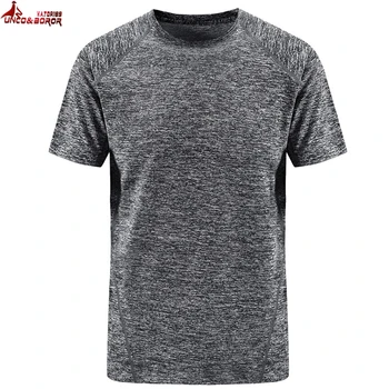 Oversize t-shirt 7XL 8xl Mænd er Sommer, åndbart, hurtigtørrende T-shirt streetwear Korte ærmer Sports Top tees mænd tøj