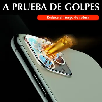 Protector Lente Cámara para 11 iPhone, Cristal HD Vidrio Templado, 9H Dureza, 3D, Synd Burbujas, Alta definición, Uigennemtrængelige