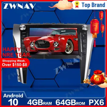 PX6 4GB+64GB Android 10.0 Car Multimedia Afspiller Til Toyota Camry-2017 GPS Navi Radio navi stereo IPS Touch skærm head unit