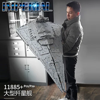PÅ LAGER MOC Star Wars Legetøj Ultimate Collector Imperial Destroyer Model Kit byggesten MOC-23556 Mursten Legetøj Til Børn Gaver