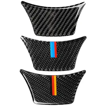 Rattet Sticker Carbon Fiber Logo 3D 3 Farve Striber Farve Egnet til BMW 2011-2017-5 Serie / 528 / 525li / F10 / F18