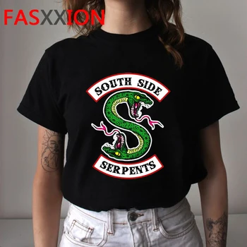 Riverdale Southside Slanger tshirt kvindelige streetwear æstetiske par tshirt