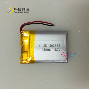 Shenzhen kamcy batteriet fabrikken 3,7 V Lipo lithium-ion-polymer 450mAh 052535 502535