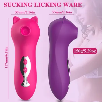 Sugende Vibratorer til Kvinder Klitoris Nipple Sucker Klitoris Stimulatorer Kvindelige Onanister Vaginal Erotisk Voksen Sex Legetøj til Kvinder