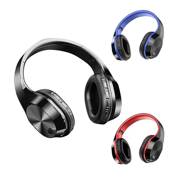 T5 Trådløse Hovedtelefoner Aktive Noise Cancelling Bluetooth-Hovedtelefoner, 9D Musik i Stereo-Headset med Mic-TF Kort