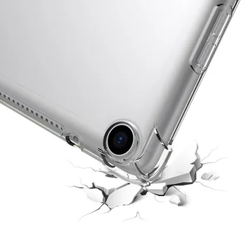 Tablet Tilbage dække For Huawei MediaPad T5 8.0 10.1 tilfælde Gennemsigtig Blød TPU Cover Til Huawei t5 10.1 8.0 tommer sag
