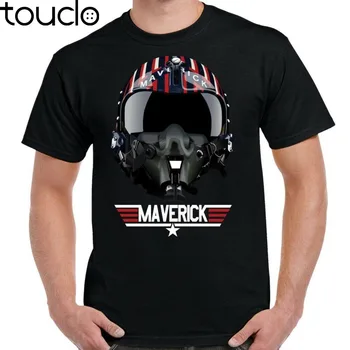 Top Gun Maverick ' S Hjelm kaldesignal Shirt Herre New Fashion Mærke Tøj Sommer Bomuld Slim Fit T-Shirts