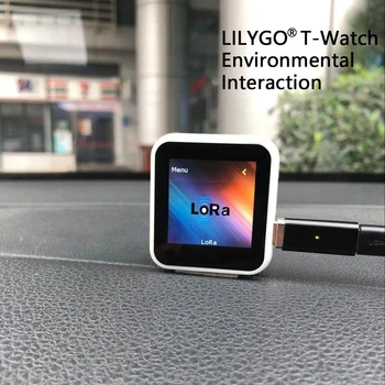 TTGO T-Watch ESP32 GPS Og Lora Development Kit Programmerbare Bærbare Miljø Interaktion WiFi Bluetooth Kapacitiv Touch