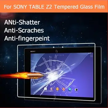 Ultra-tynd Premium hærdet glas film Til Sony Xperia Z2 10.1