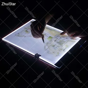 Ultratynde 3,5 mm A4 LED Lys Tablet Pad Gælder for EU/DK/AU/US/USB-Stik Diamant Broderi Diamant Maleri Cross Stitch