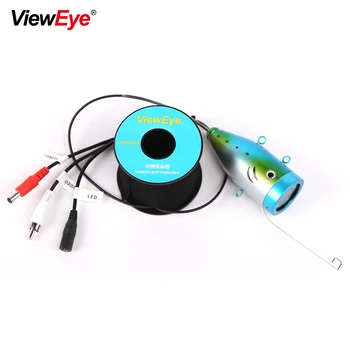 ViewEye Enkelt Undervands Fiskeri Kamera Tilbehør Til 7 tommer fishfinder 12 LED IR Infrarød Lampe Eller Lys, Hvid LED