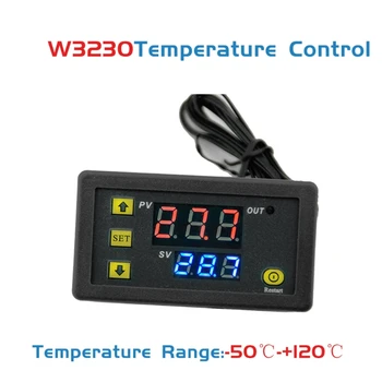W3230 DC 12V 20A Digital temperaturstyring-50-120 graders Termostat Regulator