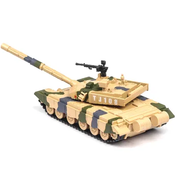 1:32 Type 99 Main Battle Tank Simulering af Militære Legering Model Simulering Lyd Og Lys Trække sig Tilbage Børns Legetøj Model Gave