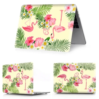 Ny 2020-Case Cover til MacBook Air 13 : A1466 A1932 A2179 Pro Retina 11 12 13 15 16 tommer A2289 A2251 A1706 A1989 Flamingo sag
